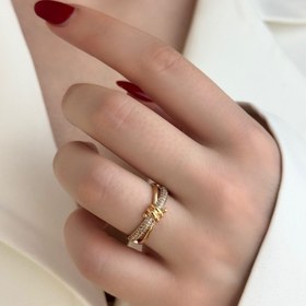 تصویر انگشتر پاپیون پیچک 