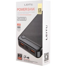 تصویر پاور بانک لیتو مدل LP-40 power bank model lp-40