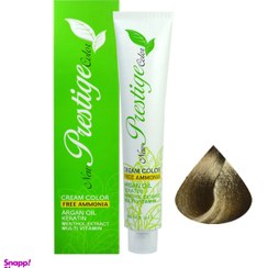 تصویر رنگ مو بلوند زیتونی خیلی روشن نیو پرستیژ کالر شماره 9.3 بدون سولفات 