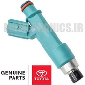 تصویر سوزن انژکتور اصلی تویوتا کمری 2007-2010 برند شرکتی تویوتا جنیون 