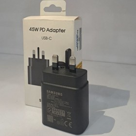 تصویر کلگی بدون کابل 45w samsung - مشکی 45w Adapter USB-C