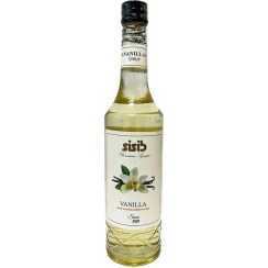 تصویر سیروپ وانیل سی سیب sisib vanilla syrup