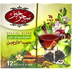تصویر دمنوش سیب و دارچین سحر خیز بسته 12 عددی 