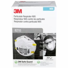 3m 8210 n95 particulate respirator mask box of 20