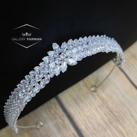 تصویر تاج عروس مدل 810 Bridal tiara code 810