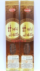 تصویر عود بخور کویتی خوش بو با رایحه ملایم( دارای ۱۲ عددعود بخور) ا Bakhour Kuwaiti lncense 12 sticks Bakhour Kuwaiti lncense 12 sticks