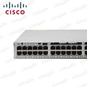 تصویر سوئیچ سیسکو مدل WS-C3850-48P-S استوک Cisco WS-C3850-48P-S 48Port Switch Stock