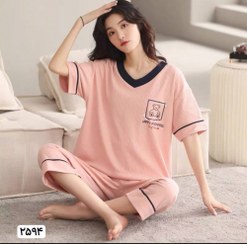 تصویر ست بلوز و شلوارک زنانه خرسی (ارسال رایگان) 