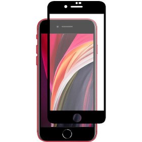 تصویر گلس شیشه ای مات مناسب برای گوشی اپل مدل iphone 8 plus/7 plus 