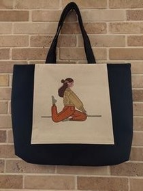 تصویر کیف یوگا با نگهدارنده مت 