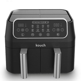 تصویر سرخ کن کوخ مدل KOUCH KFD-2110 Kouch 3 Basket Air Fryer Model: KFD-2110