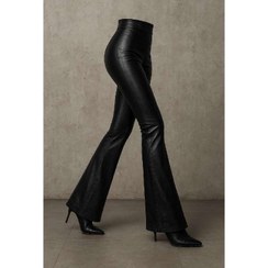 تصویر شلوار زنانه طرح چرم بوتکات 