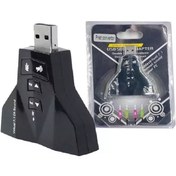 تصویر کارت صدا اکسترنال پی نت (Pnet) مدل 7 کانال 