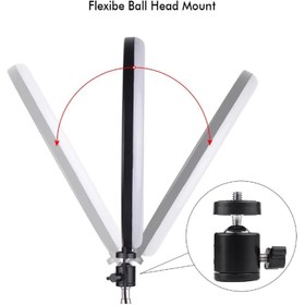تصویر رینگ لایت مدل M33 (14 اینچ) - با پایه M33 Ring Light 14in