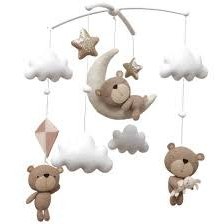 تصویر آویز تخت نمدی NINA 