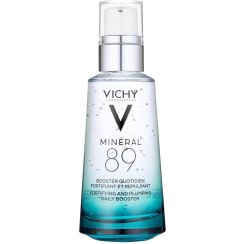 تصویر سرم ویشی مدل Mineral 89 هیالورونیک اسید آبرسان 50 میلی لیتر Vichy mineral 89 fortifying and plumping daily booster 50 ml
