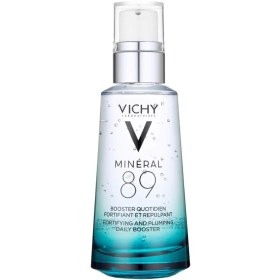 تصویر سرم ویشی مدل Mineral 89 هیالورونیک اسید آبرسان 50 میلی لیتر Vichy mineral 89 fortifying and plumping daily booster 50 ml