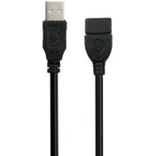 تصویر کابل افزایش طول USB اسکار مدل 082 / طول 1.5 متر Gold Oscar 1.5m Male to USB Female Cable