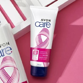 تصویر کرم مرطوب کننده دست Avon Calming Moisture حاوی عصاره چای سبز آون 75 میل 