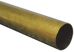 تصویر لوله برنجی 20 میل - 0.2 میلیمتر Brass tube 20 mm