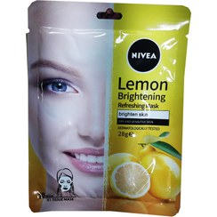 تصویر ماسک ورقه ای آب رسان نیوآ مدل لیمو 28 گرمی (10عددی) 