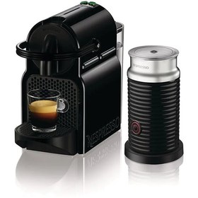 تصویر اسپرسوساز نسپرسو مدل اینیسیا دلونگی به همراه کف شیرساز نسپرسو Nespresso Inissia Delonghi with aeroccino Coffee Machine