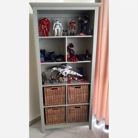 تصویر باکس حصیری ایکیا جعبه چوبی مروار نظم دهنده (پس کرایه) 