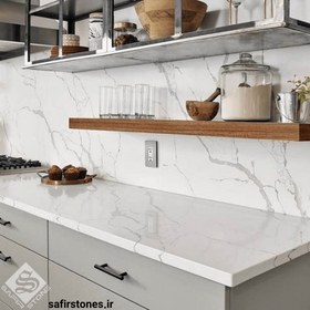 تصویر ماربل شیت رولی پشت چسب دار M9 عرض 60سانت در طول 3متر Marble sheet