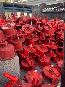 تصویر شیر حوضچه ای چدنی 