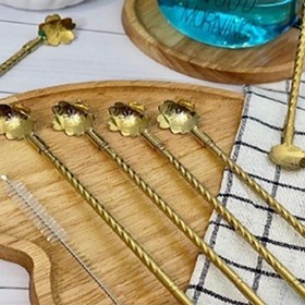 تصویر قاشق نی دار مارپیچ 