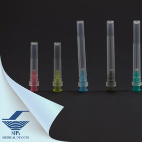 تصویر سر سوزن هیپودرمیک (30زرد)-(29صورتی)-(27طوسی) 