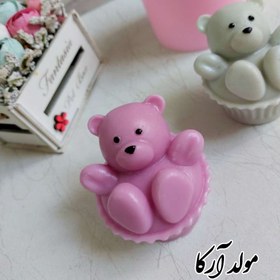 تصویر قالب کاپ کیک خرسی ۱۲۷