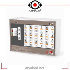 تصویر کنترل پنل اعلان حریق 14 زون - برند تسلا Fire alarm control panel