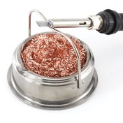 تصویر سیم تمیز کننده نوک هویه با پایه BEST BST-224 