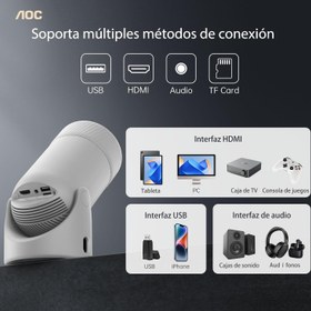 تصویر ویدیو پرژکتور شیائومی 150 اینچی 4K اورجینال L1 L1 Portable Projetor 4K