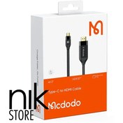 تصویر کابل تایپ سی به HDMI با طول 2 متر Mcdodo مدل 5880 Mcdodo Type-C To HDMI 2m