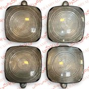 تصویر شیشه راهنما هوندا CDI دودی طلق راهنما دودی پک 4 عددی کد 658486 شیشه راهنما دودوی سی دی ای