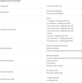 تصویر گسترش دهنده بی‌سیم و دوباند AC1200 تی پی لينک مدل RE305 TP-LINK RE305 AC1200 Wireless Dual Band Range Extender