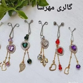 تصویر گیره روسری نگین دار کد 150 