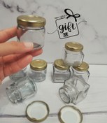 تصویر بطری شیشه ای با درب فلزی - شیشه 