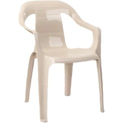 تصویر صندلی سولارا پلیمری دسته دار 