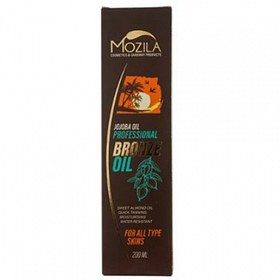 تصویر روغن برنزه کننده جوجوبا 200میل موزیلا Mozila Jojoba Professional Bronze Oil 200ml