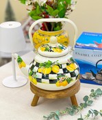 تصویر ظروف لعابی کتری لعابی