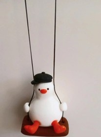 تصویر آویز ماشین طرح اردک 