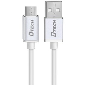 تصویر کابل تبدیل USB به Micro-USB دیتک مدل Dtech DT-T0013 با طول 0.5 متر 