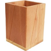 تصویر استند چوبی کفگیر ملاقه چوبلمه 