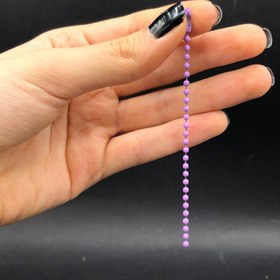 تصویر بند زیپی اویزی رنگی 2 - طوسی bandzipi avizi rangi