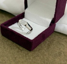 تصویر حلقه نقره مردونه 