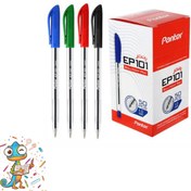 تصویر خودکار پنتر در دو رنگ ابی و قرمز 