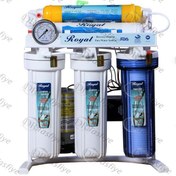 تصویر دستگاه تصفیه آب خانگی رویال ۶ مرحله‌ای با نصب رایگان و گارانتی 24 ماهه معتبر 